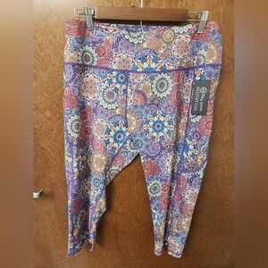 Vibrant Mandala Print Women's Leggings